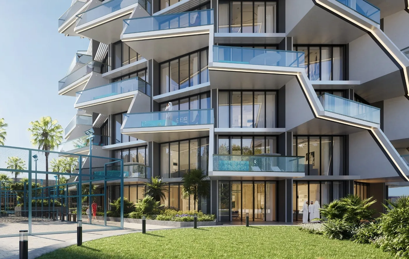 Paddle Tennis Court amenity image at Binghatti Phantom