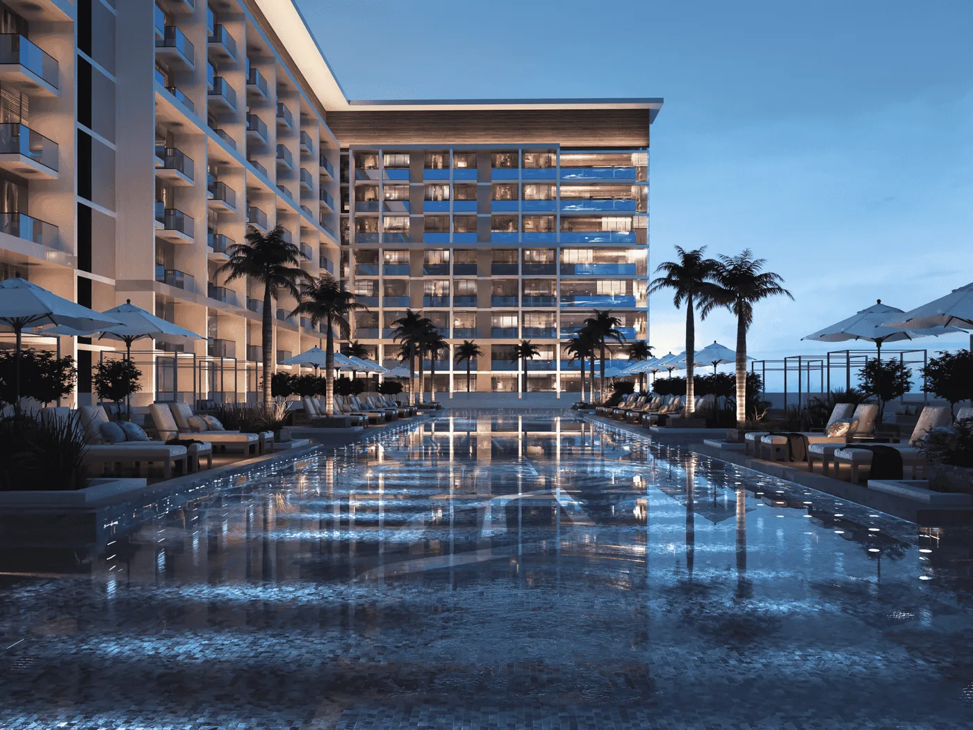 Swimming Pool amenity image at Binghatti Phoenix