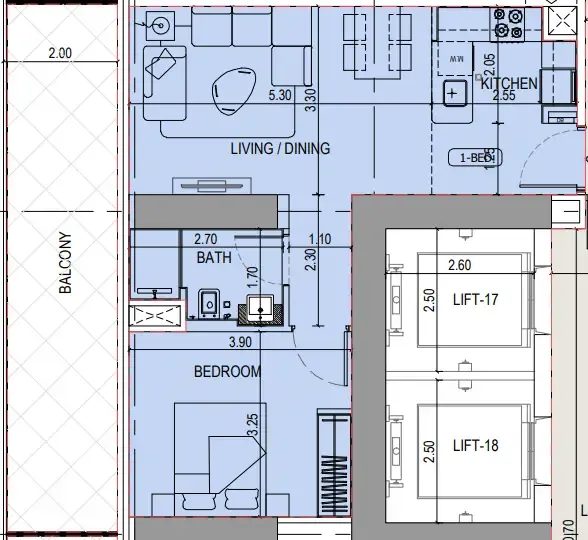 Binghatti Binghatti Sky Terraces floor plan