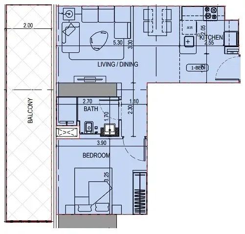 Binghatti Binghatti Sky Terraces floor plan