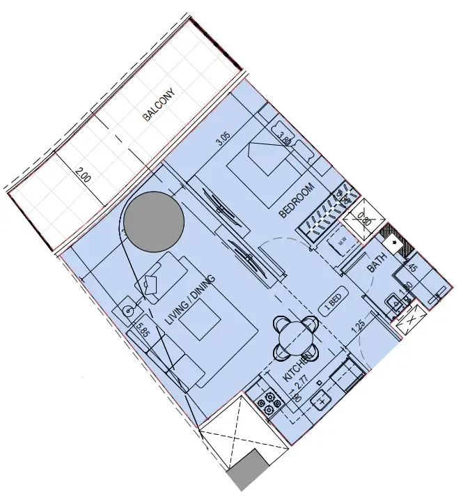 Binghatti Binghatti Sky Terraces floor plan
