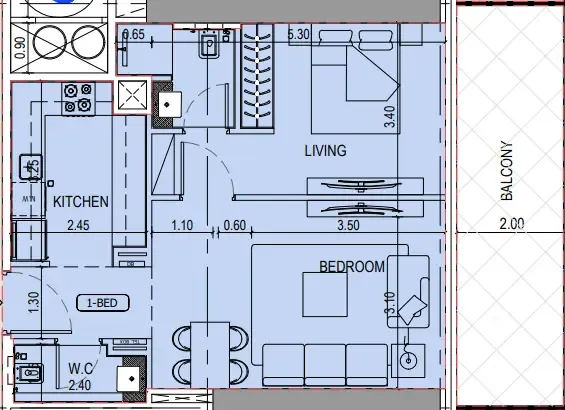 Binghatti Binghatti Sky Terraces floor plan