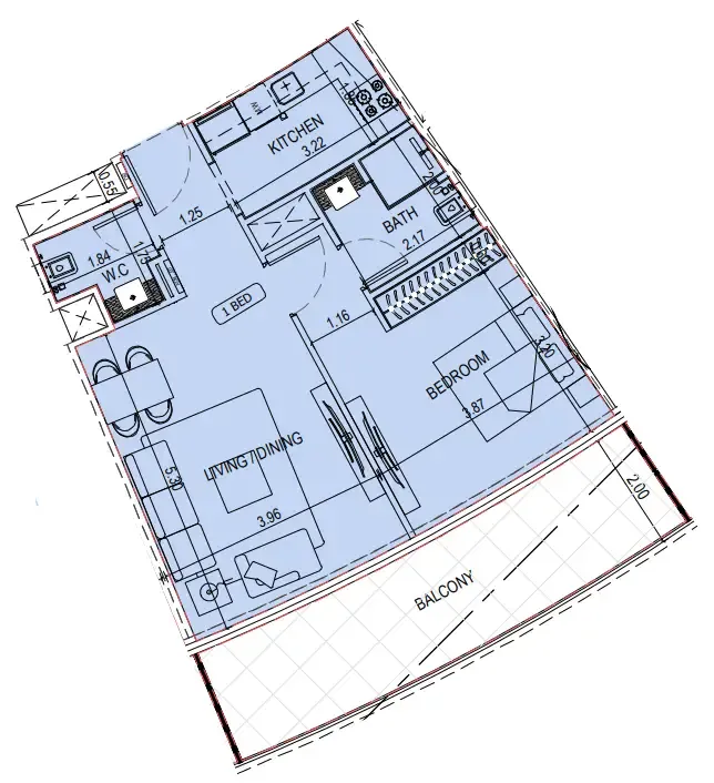 Binghatti Binghatti Sky Terraces floor plan
