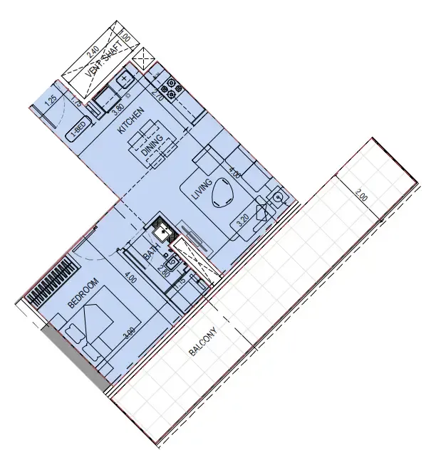 Binghatti Binghatti Sky Terraces floor plan