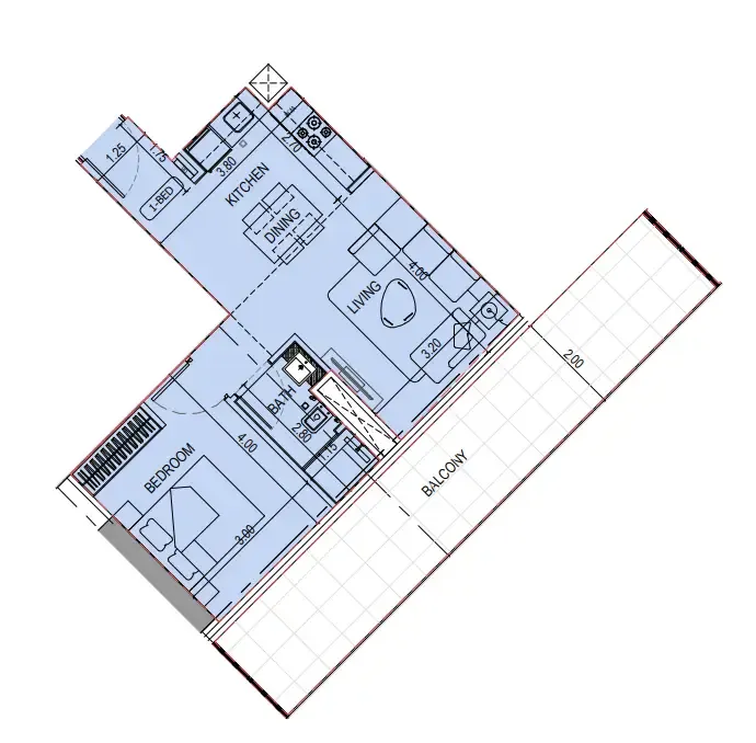 Binghatti Binghatti Sky Terraces floor plan