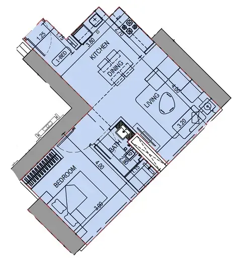 Binghatti Binghatti Sky Terraces floor plan