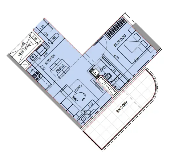 Binghatti Binghatti Sky Terraces floor plan