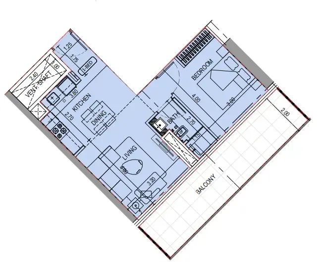Binghatti Binghatti Sky Terraces floor plan
