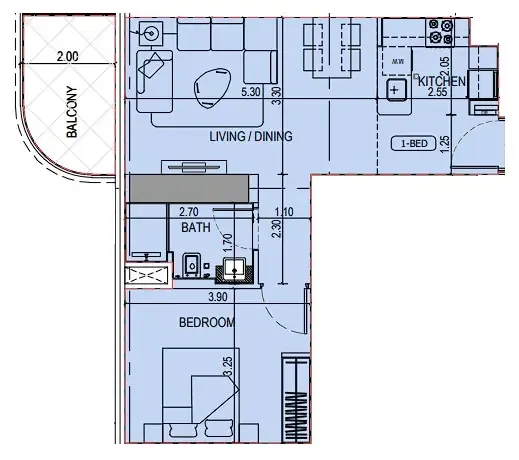 Binghatti Binghatti Sky Terraces floor plan