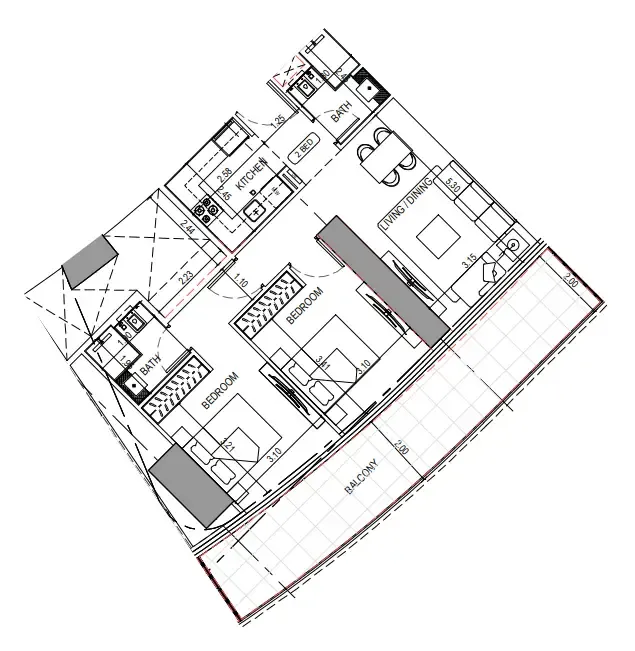 Binghatti Binghatti Sky Terraces floor plan