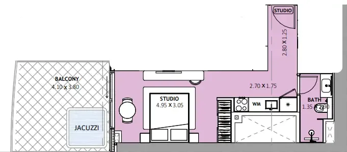 Binghatti Binghatti Skyblade floor plan