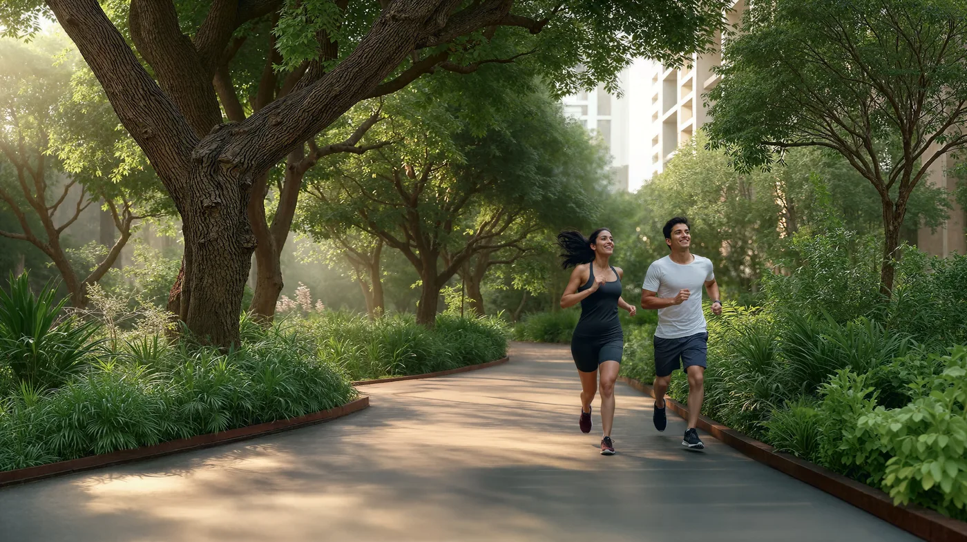 Outdoor Fitness amenity image at Blossom 40