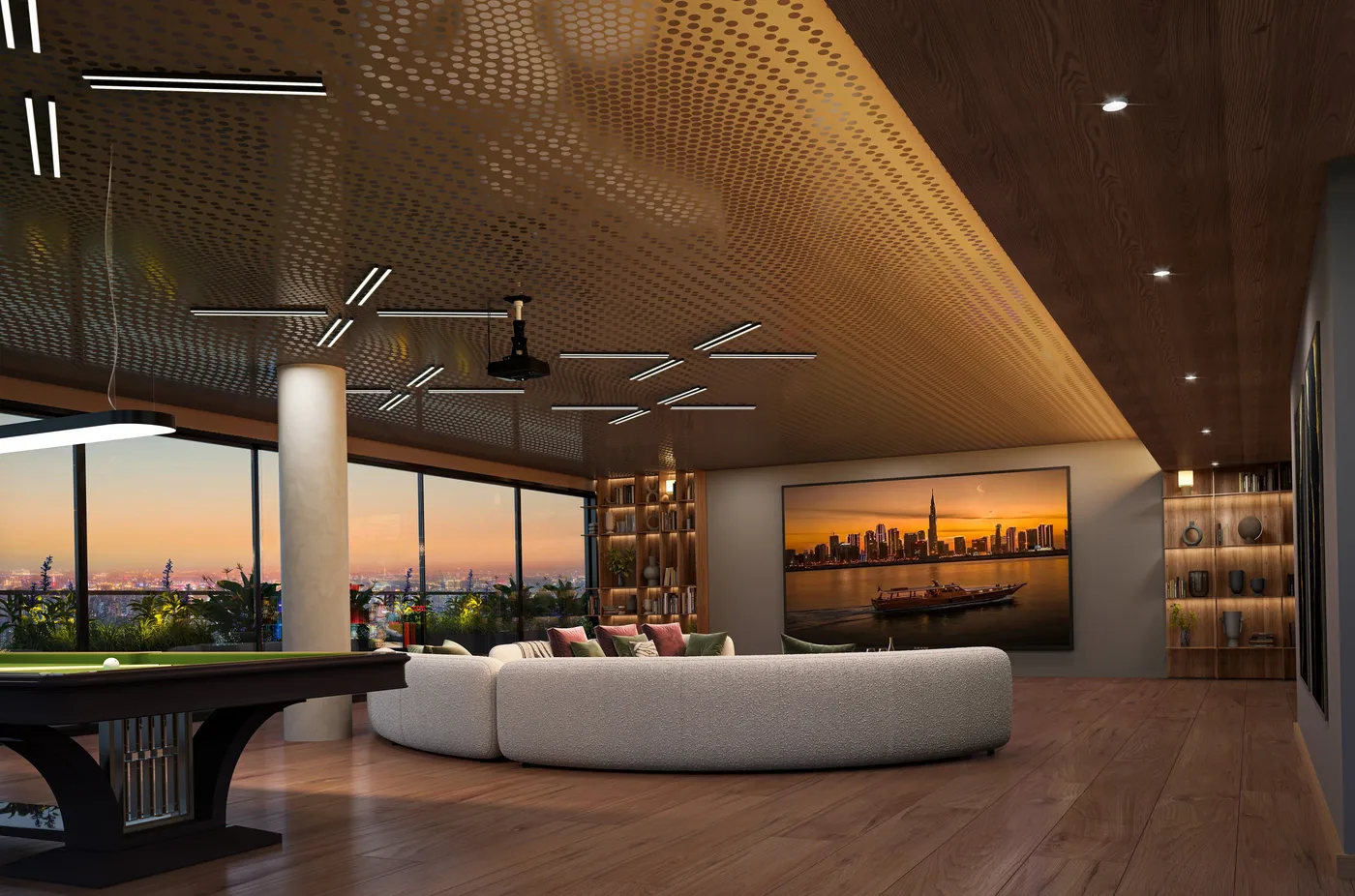 Rooftop Social Space amenity image at Blossom 40