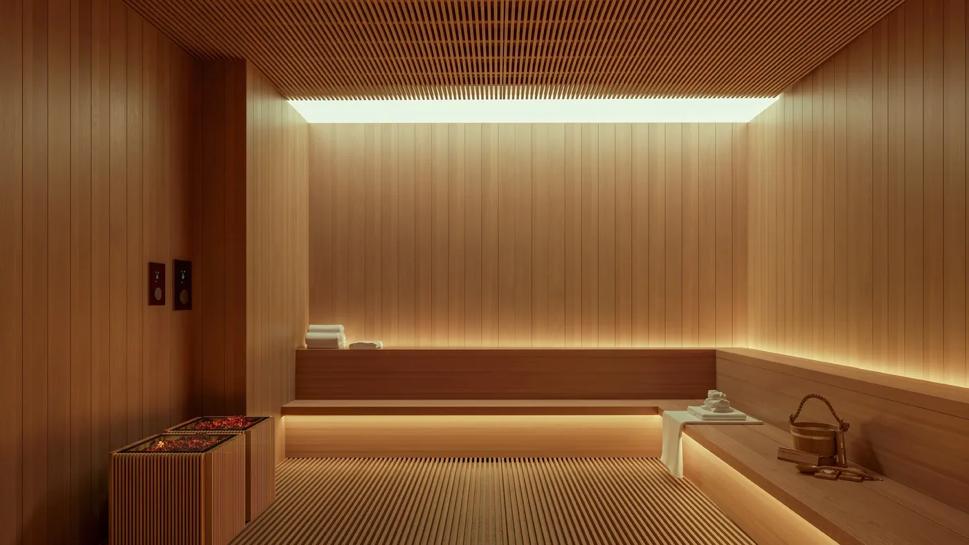 Sauna amenity image at Blossom 40