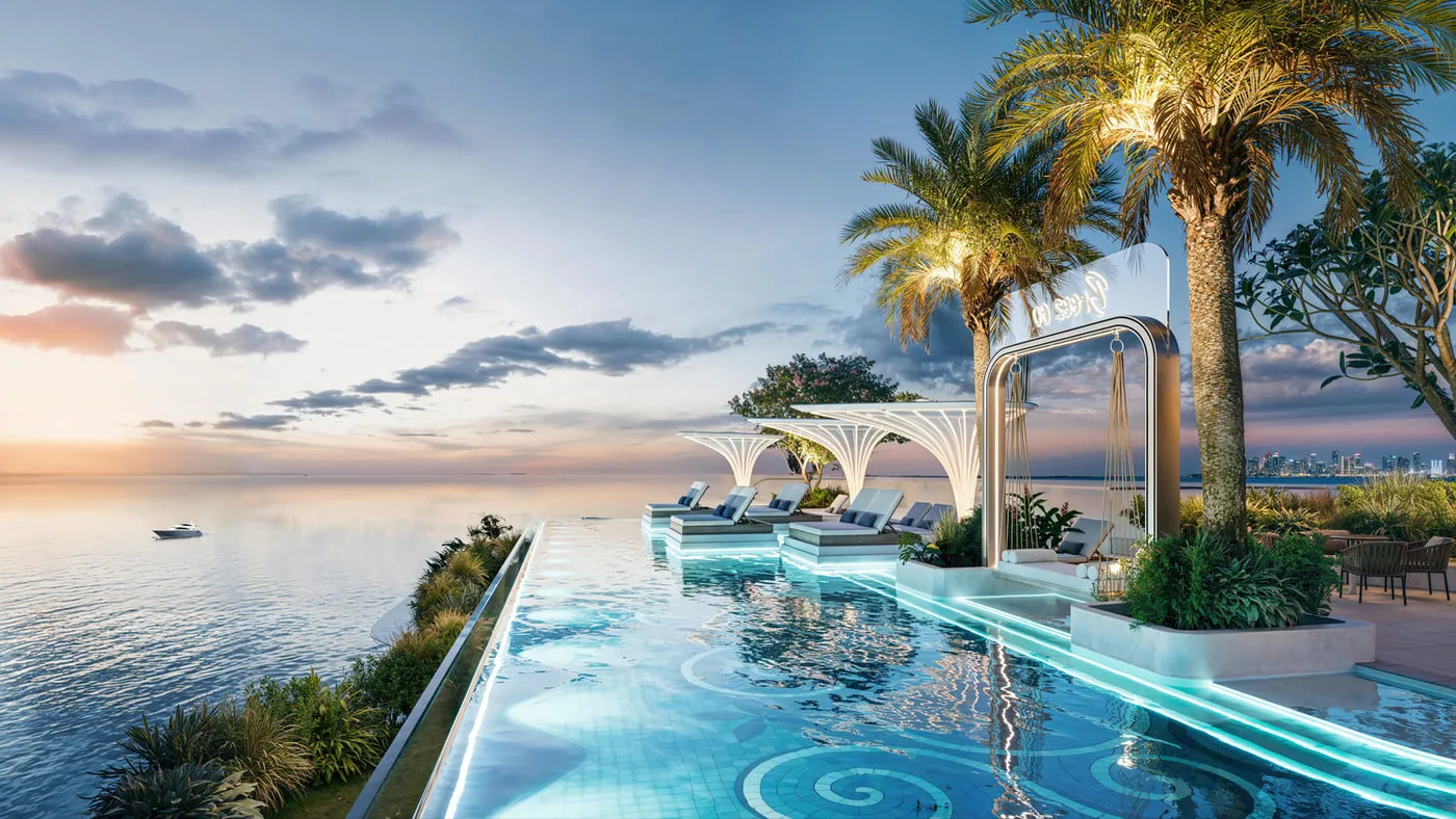 Floating Cabanas amenity image at Breez