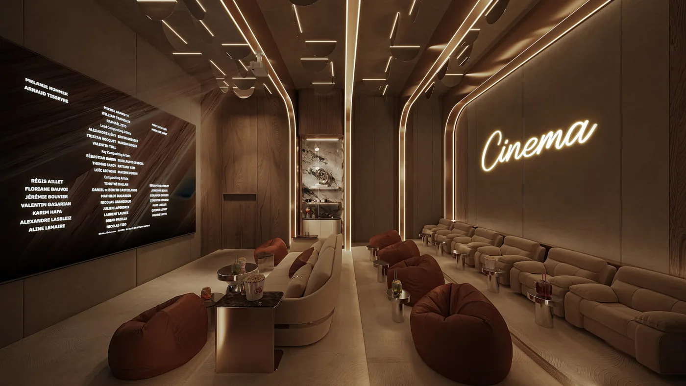 Indoor Cinema amenity image at Breez