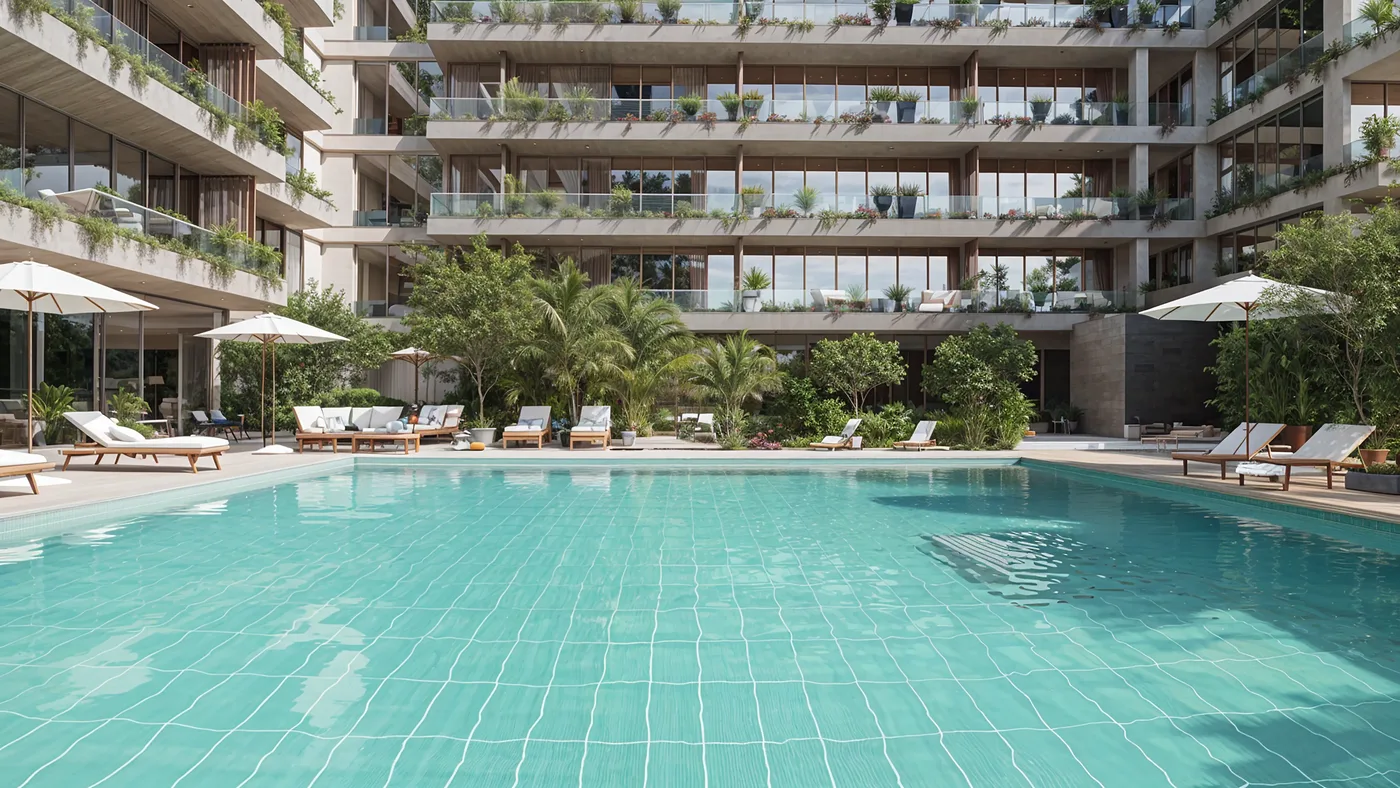 Swimming Pool amenity image at California Residences