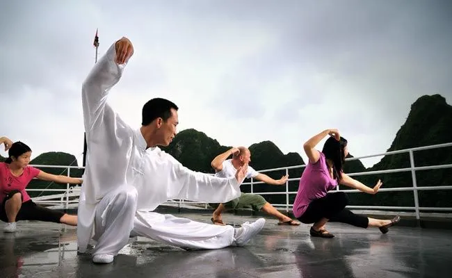 Tai Chi Deck amenity image at California Residences