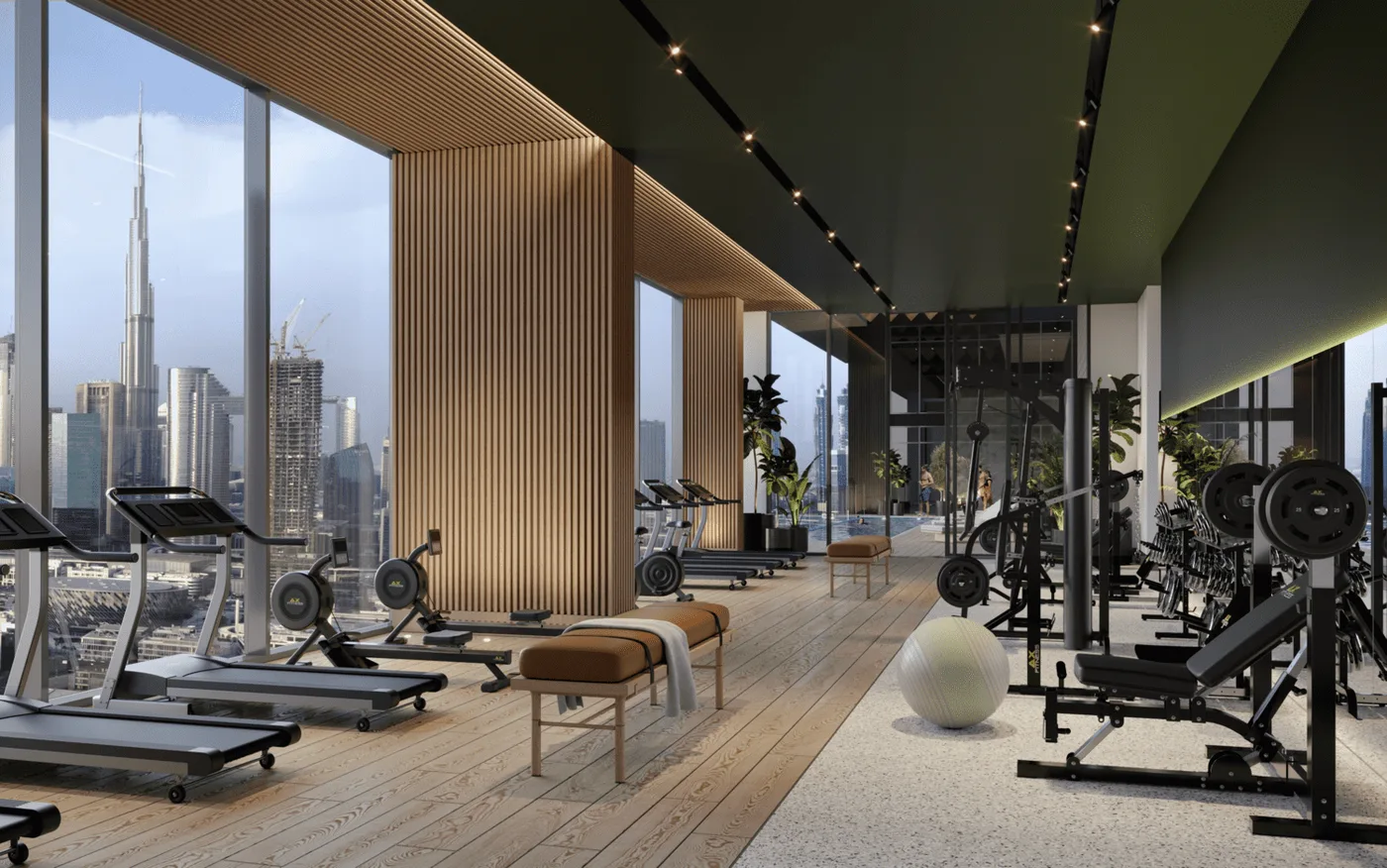 Gym amenity image at Castleton at Central Park