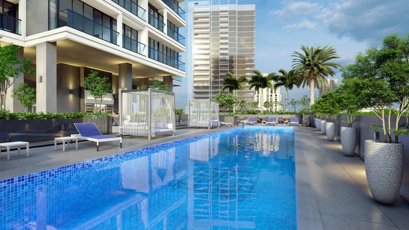 Outdoor Pools amenity image at Catch Residence by IGO