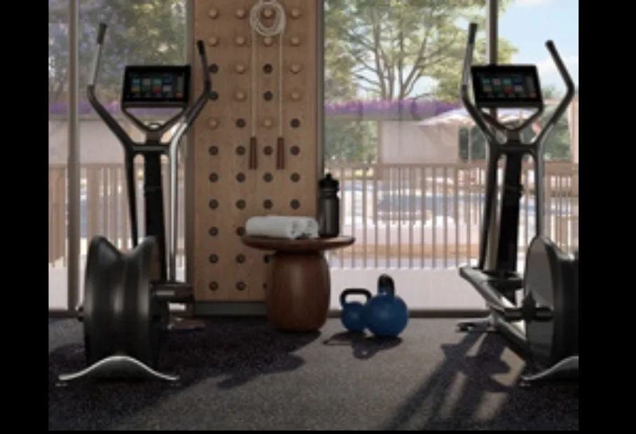 Gym amenity image at Cedar