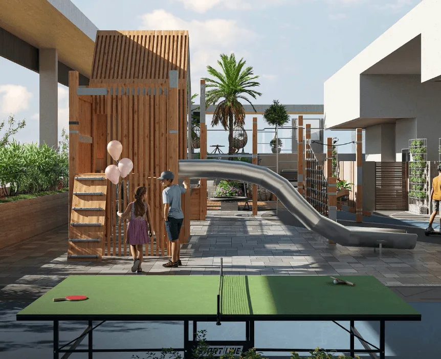 Table Tennis & Kids Play Area amenity image at Celeste Heights