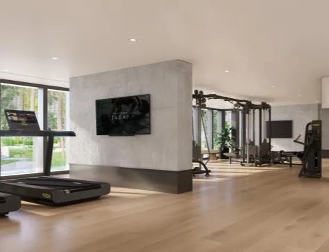 Indoor Gymnasium amenity image at Cello by Taraf