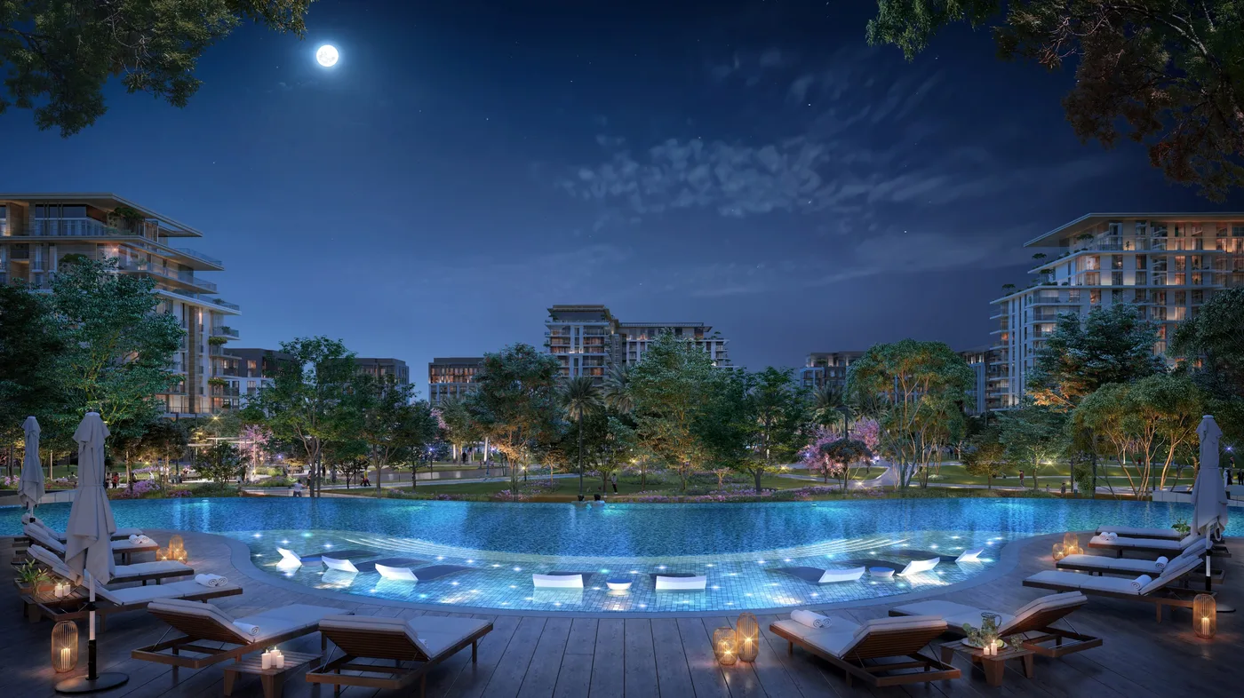 Infinity Pool amenity image at Central Park Plaza