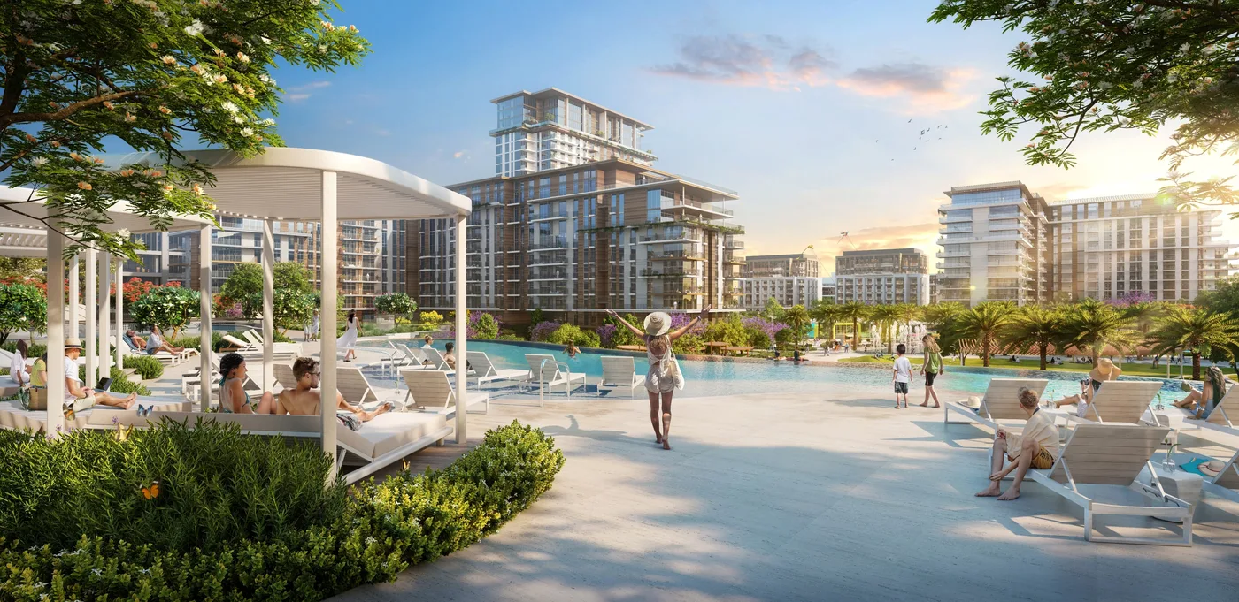 Private Podium Terrace amenity image at Central Park Plaza