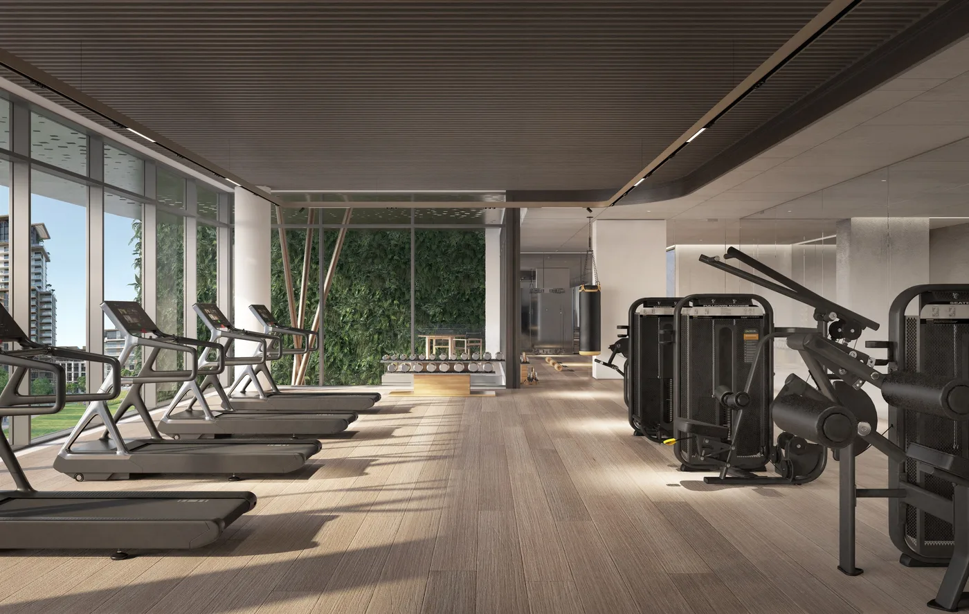 Well Equipped Fitness Centre amenity image at Central Park Plaza