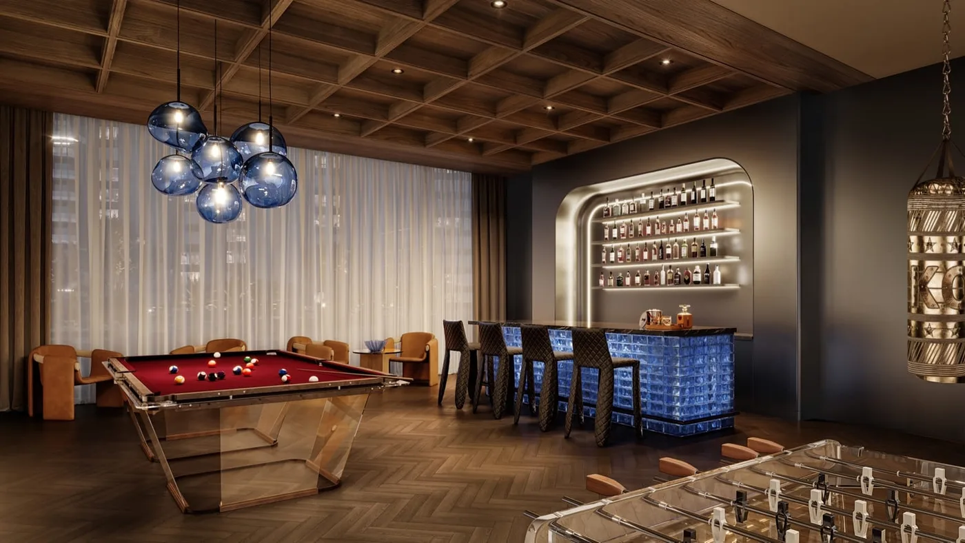 Powerhouse Lounge amenity image at Chelsea Residences