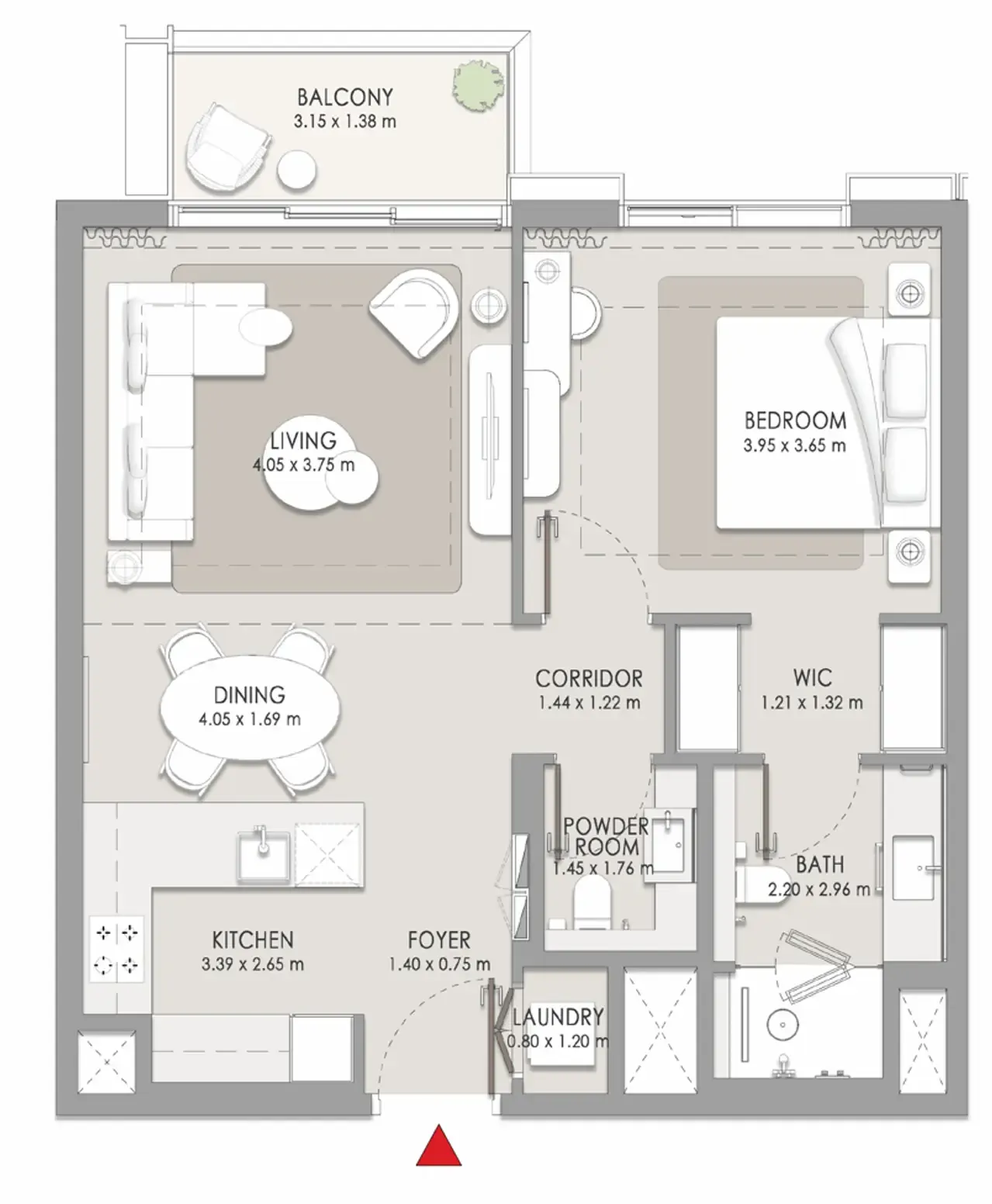 Meraas City Walk Crestlane floor plan