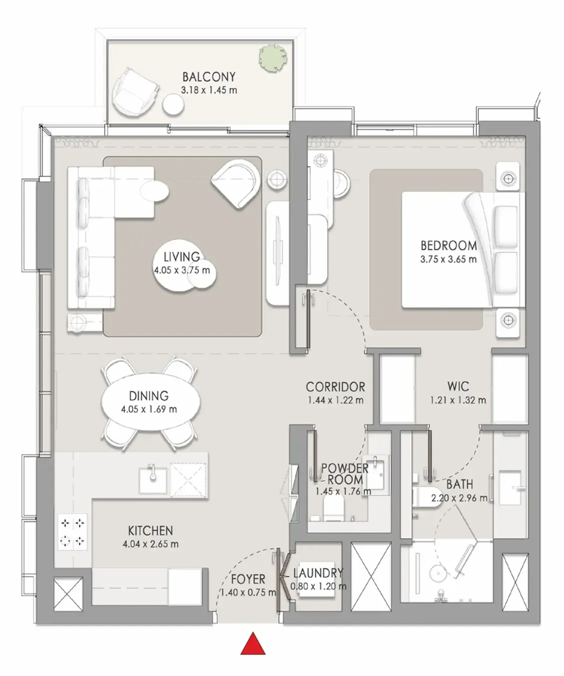 Meraas City Walk Crestlane floor plan