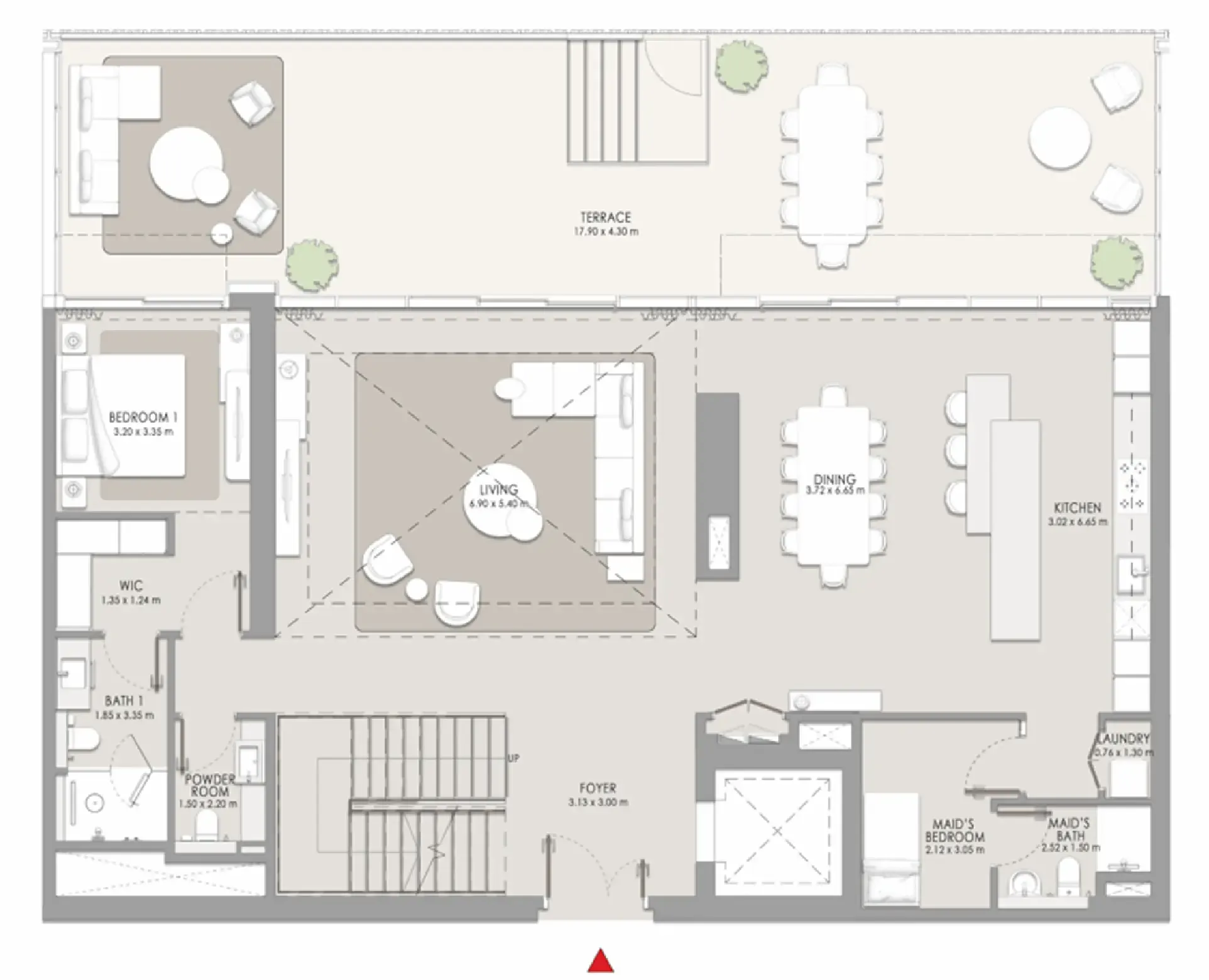 Meraas City Walk Crestlane floor plan