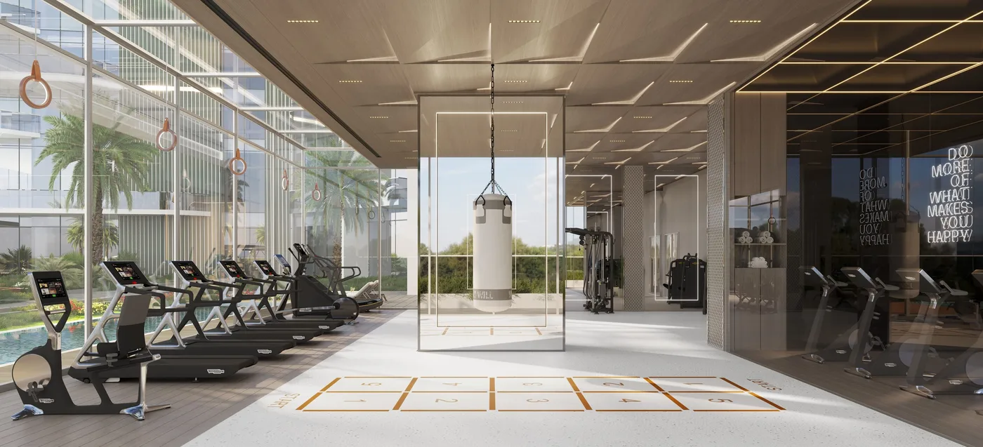 Elevated Gym amenity image at Claydon House