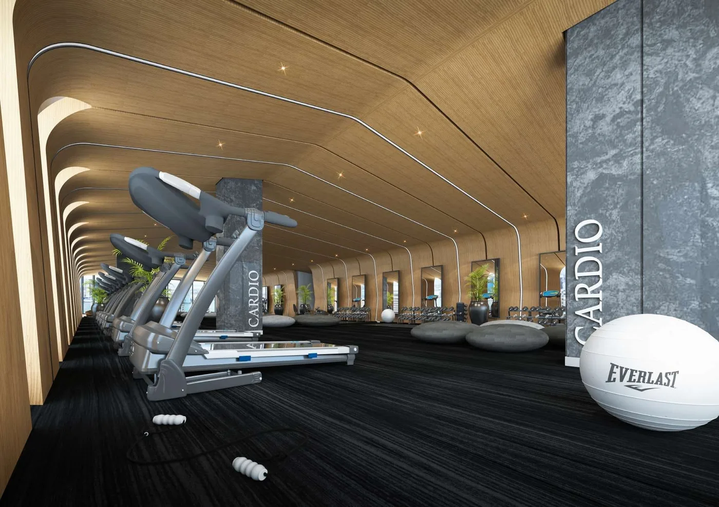 Gym amenity image at Cloud Tower
