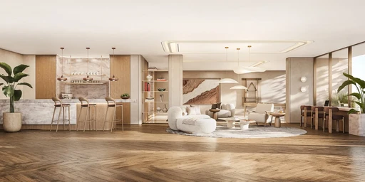 Clubhouse Café and Co-working Space amenity image at Soma Residences