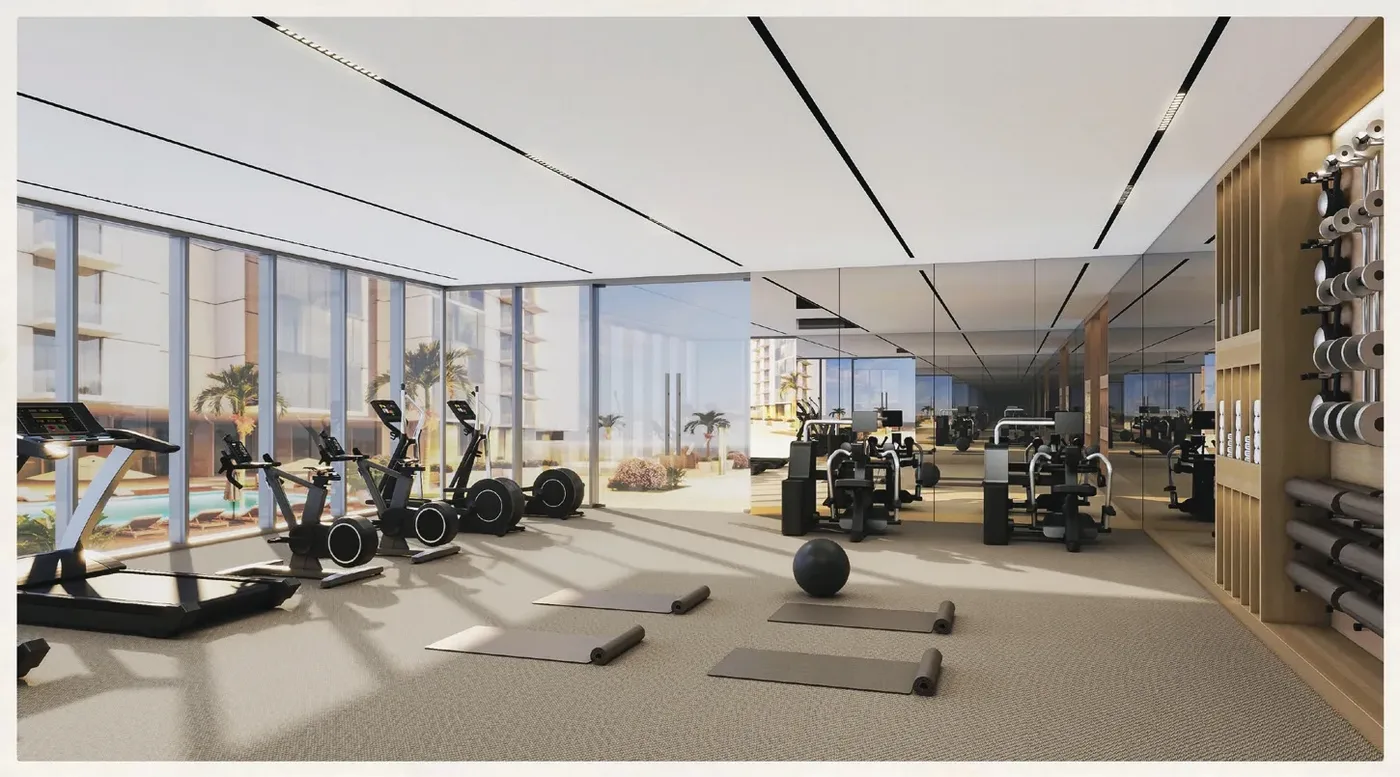 Gym amenity image at Comfort by Roof