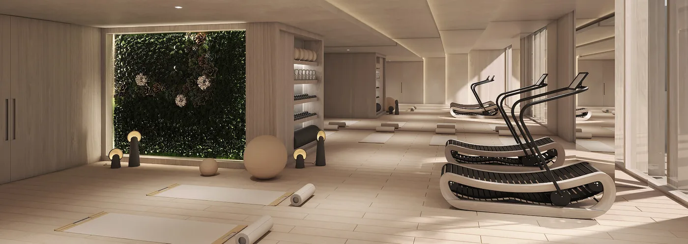 Gym amenity image at Concept 7 Residences