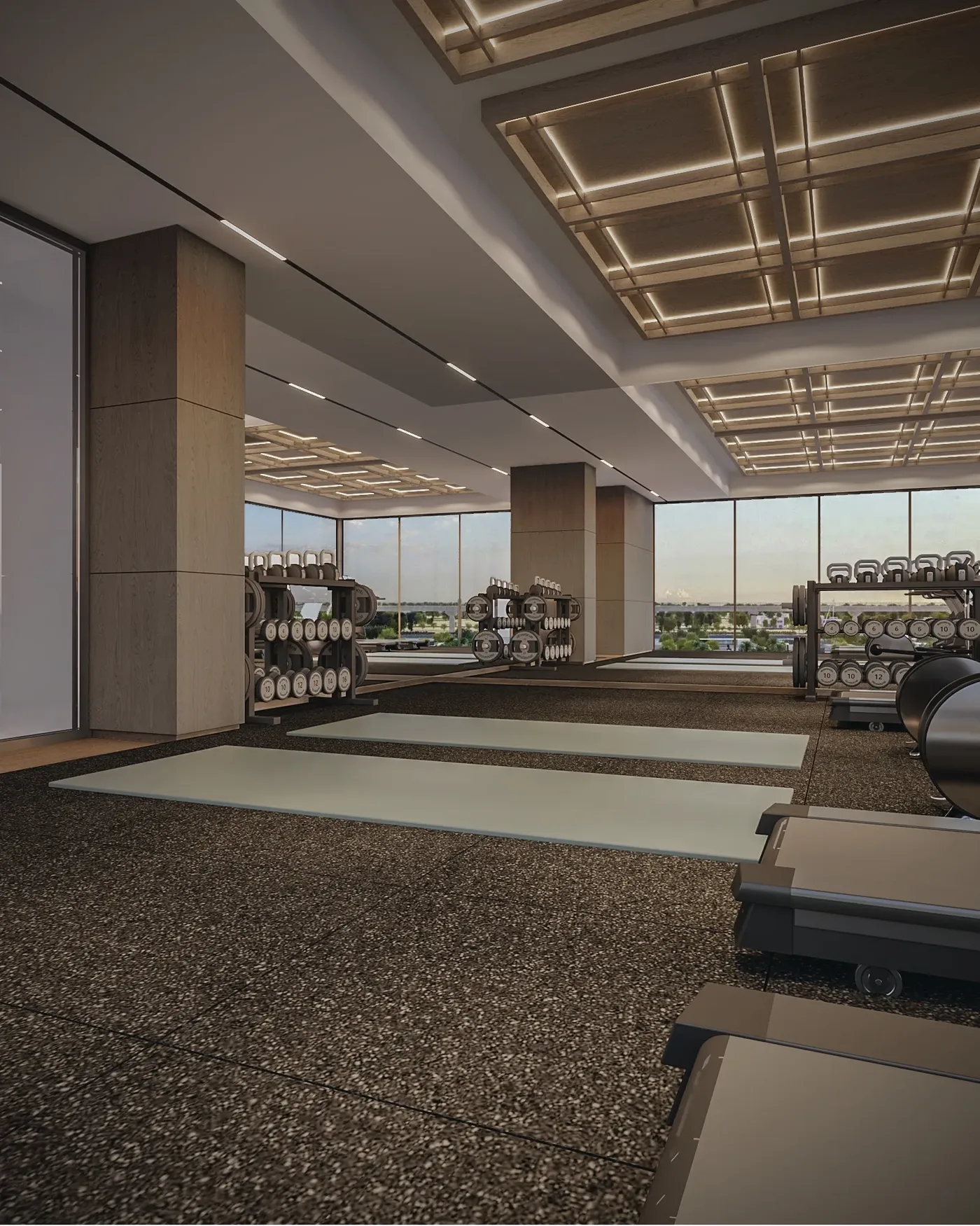 Fitness Studio amenity image at Courtyard One