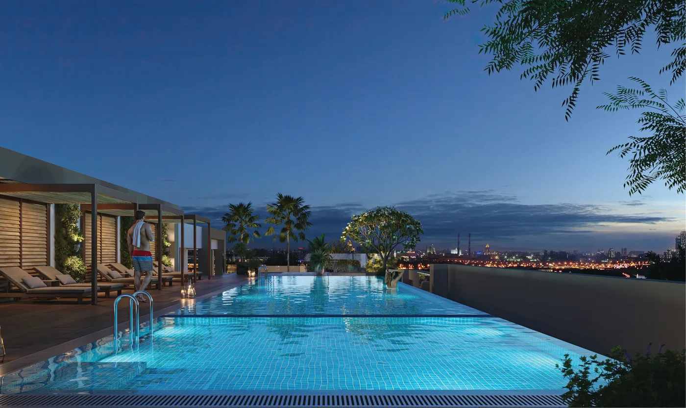 Infinity Pool amenity image at Courtyard One