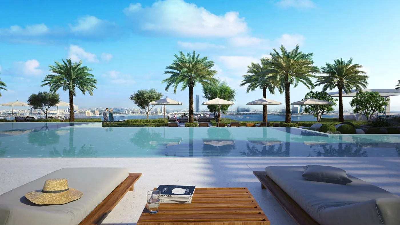 Infinity Edge Swimming Pool amenity image at Creek Edge