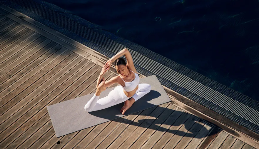 Yoga Deck amenity image at Creek Haven