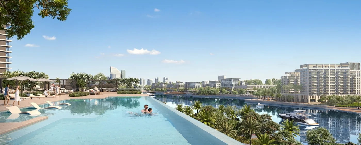 Infinity Pool & Sun Deck amenity image at Creek Waters 2