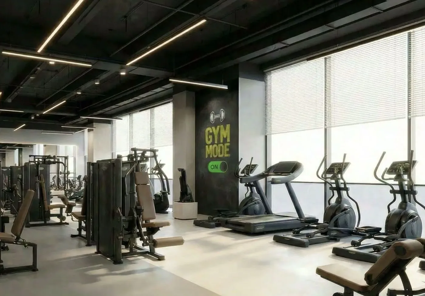 Gym amenity image at Crystal Tower by VHS