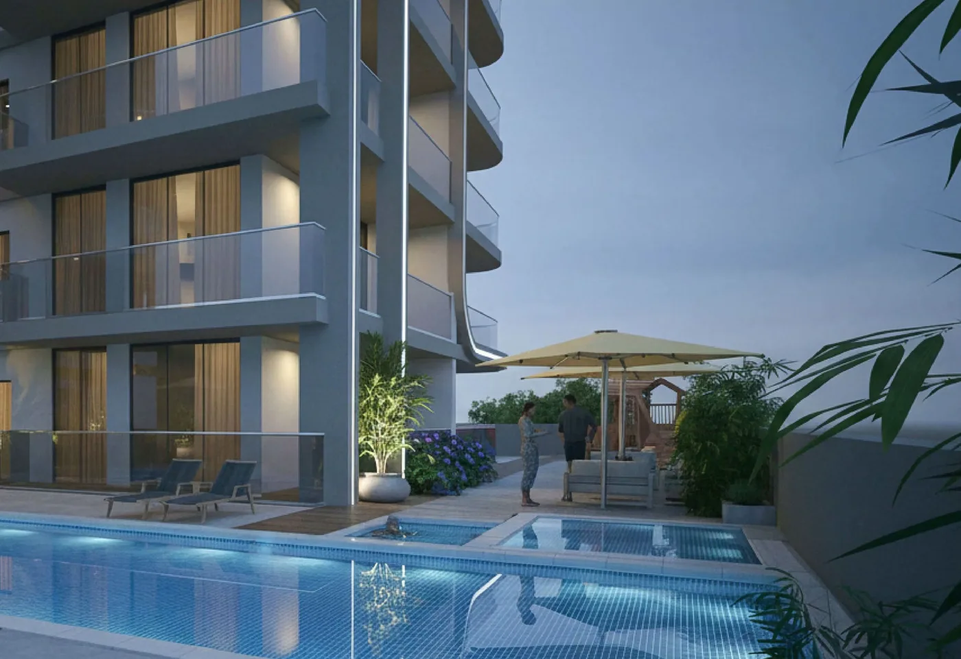 Swimming Pool amenity image at Crystal Tower by VHS