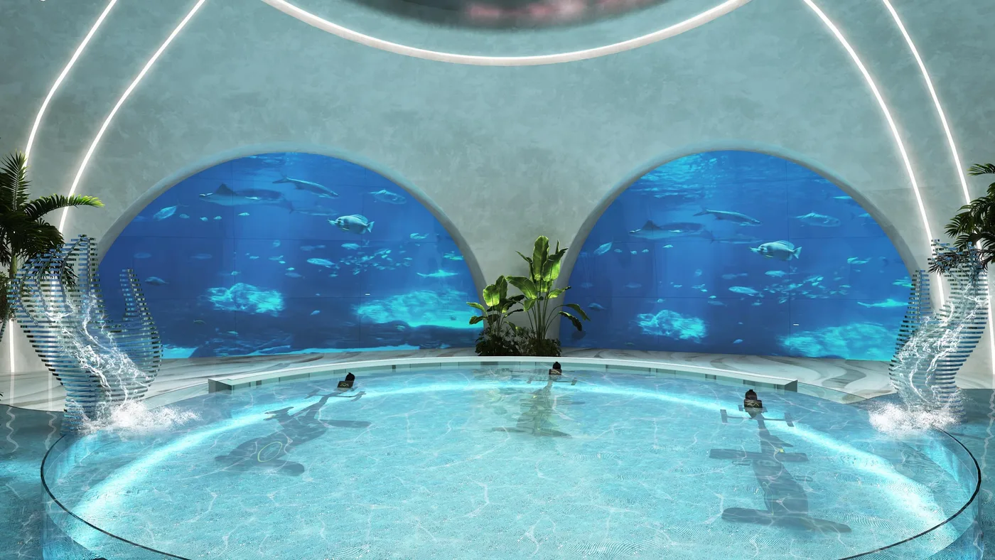 Aqua Gym amenity image at Damac Casa