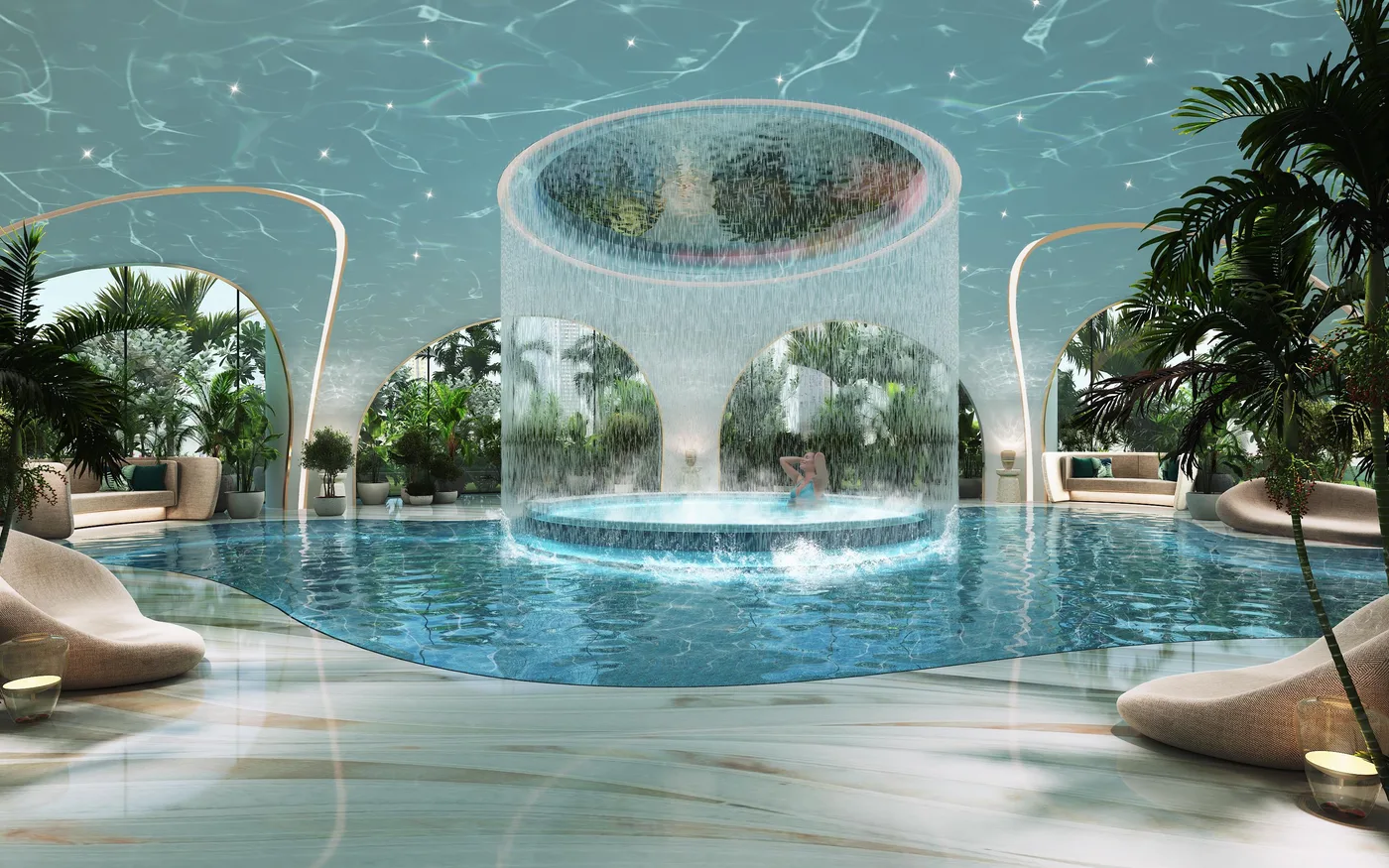 Aqua Spa amenity image at Damac Casa