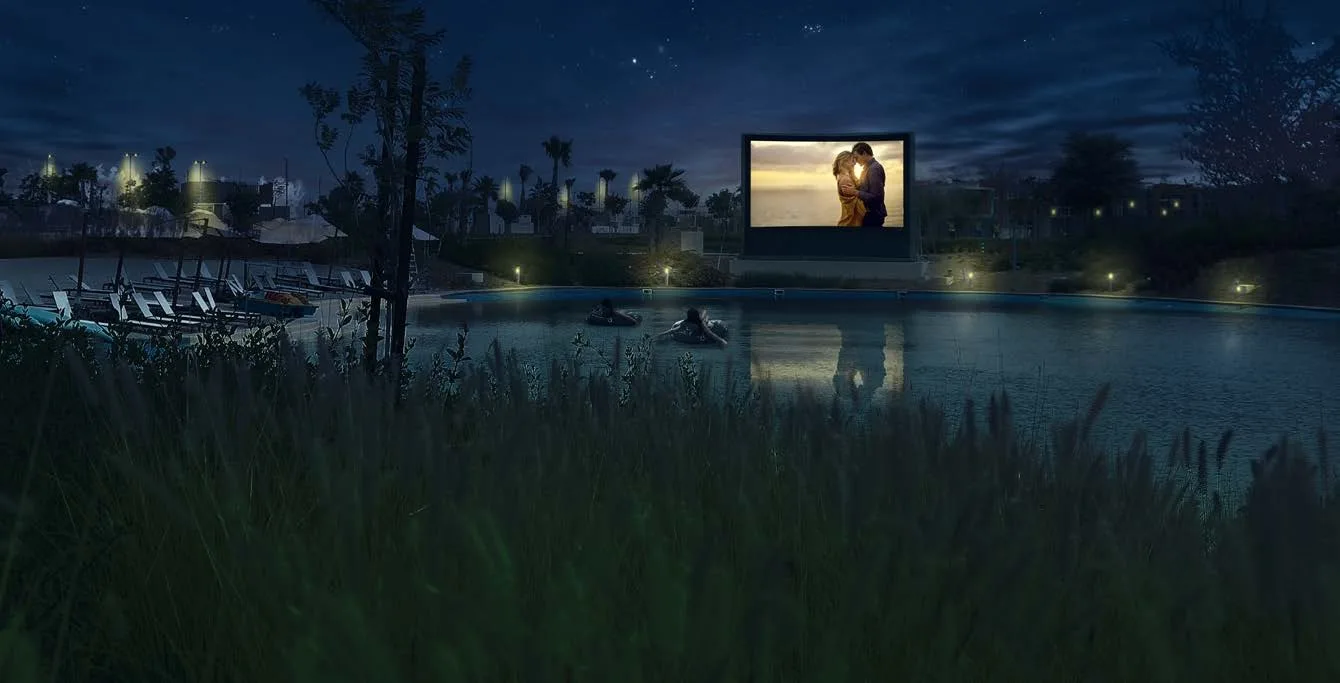 Floating Cinema amenity image at Damac Hills 2 - Hotel Edge by Rotana