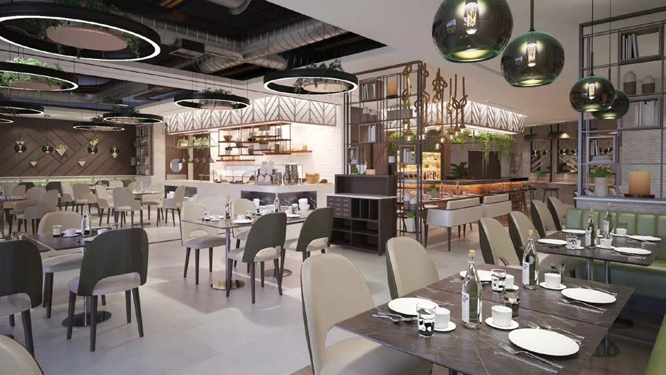 The Urban Bar Deli amenity image at Damac Hills 2 - Hotel Edge by Rotana